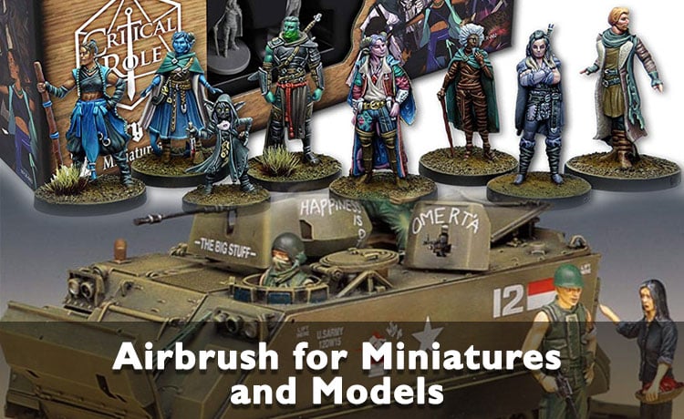 Best Airbrush for Miniatures and Models