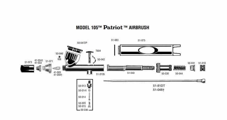 Patriot 105 parts