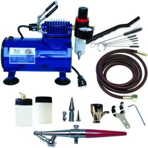 Paasche H-100D Single Action Airbrush & Compressor Package
