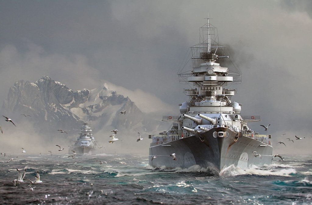 German-Battleship-Bismarck German Battleship Bismarck