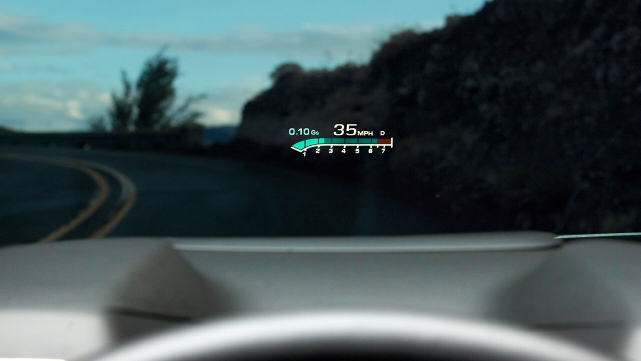 2021 Chevrolet Camaro Head-up screen