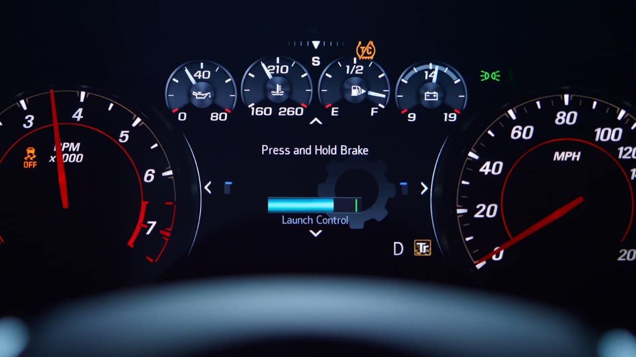2021 Chevrolet Camaro Launch Control