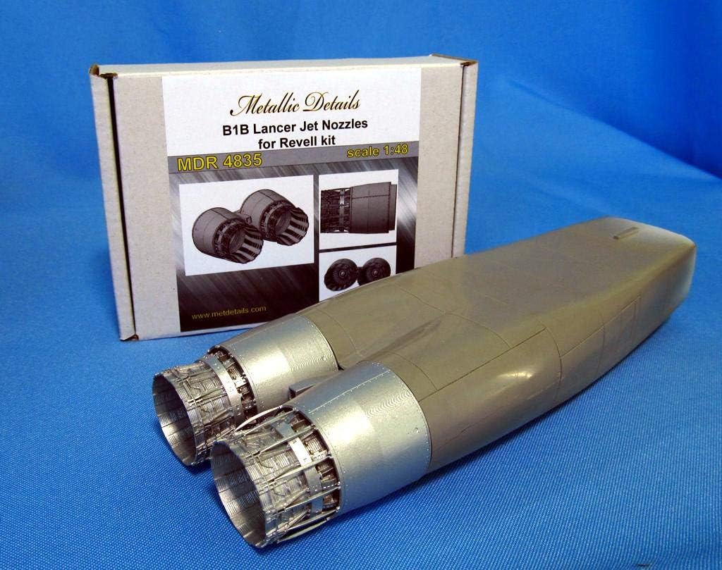Metallic Details B-1B Lancer Jet nozzles Revell 1-48