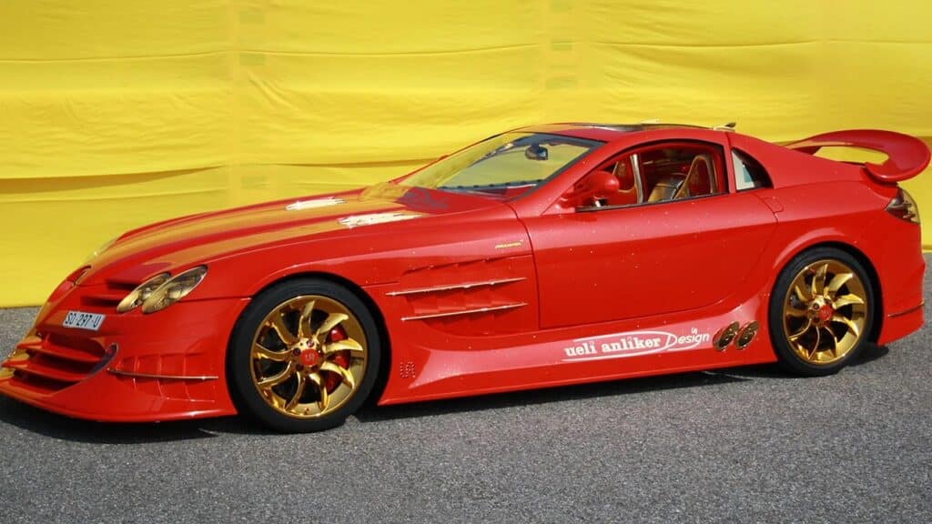SLR McLaren 999 Red Gold Dream