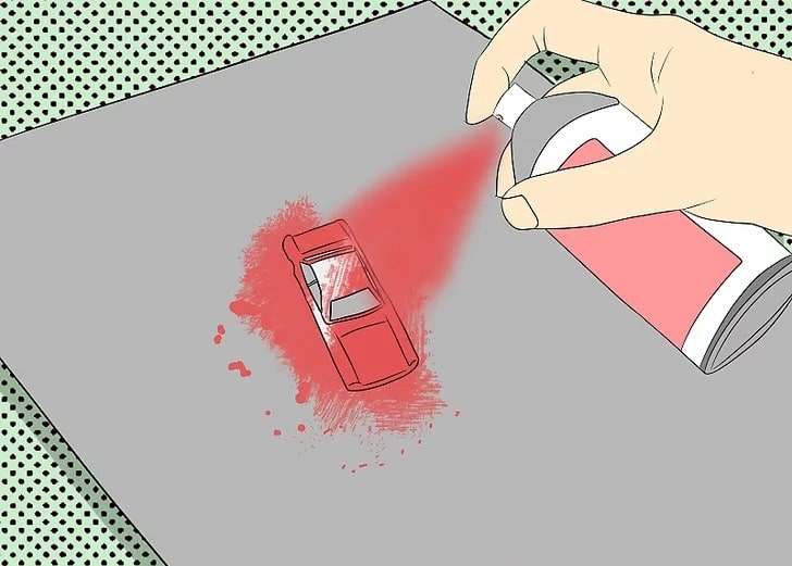 How to Paint Over a Diecast Car Step-11