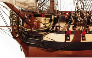 Montanes Model Boat Kit 170 Scale Detail