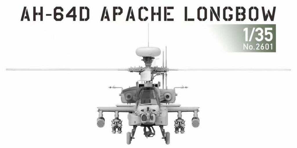 Takom 35th scale AH-64D-Apache Longbow Takom 35th scale AH-64D-Apache Longbow