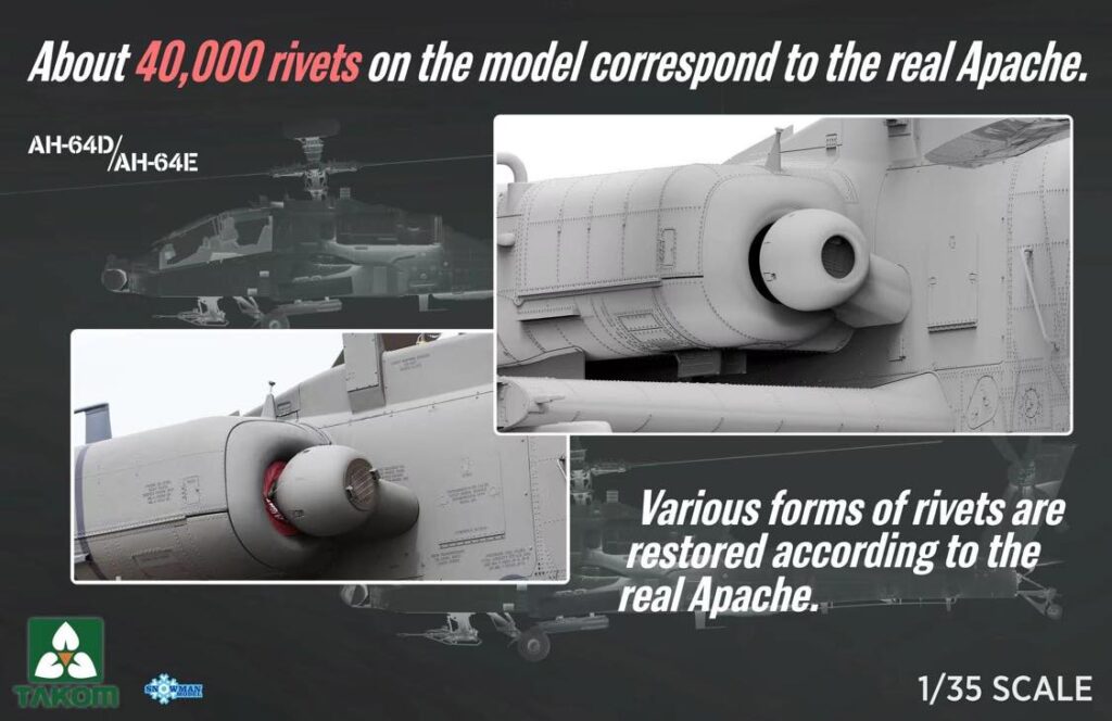 Takom 35th scale AH-64-Apache Longbow (2) Takom 35th scale AH-64-Apache Longbow (2)
