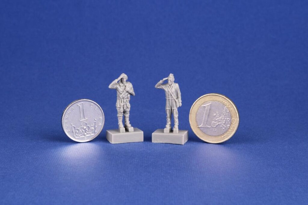 Avia S-199 Pilot and Mechanic Figur Front