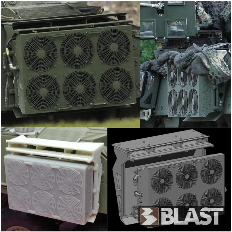 BL35438K - STRYKER M1128 MGS COMPUTER COOLING SYSTEM-2