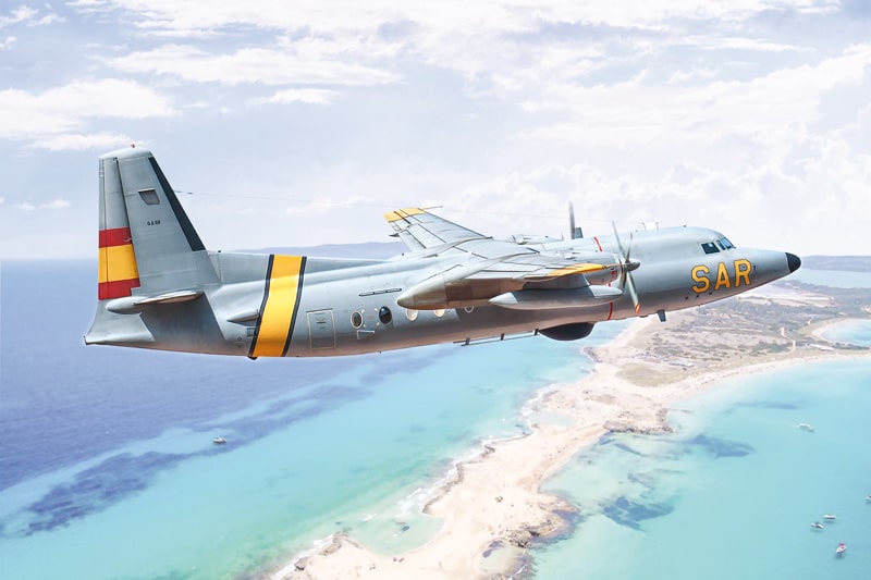 Italeri 1:72 Fokker F-27 Maritime Patrol Art