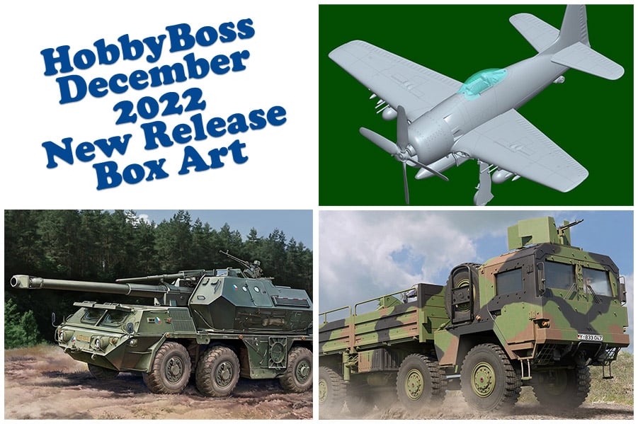 HobbyBoss December 2022 New Release Box Art