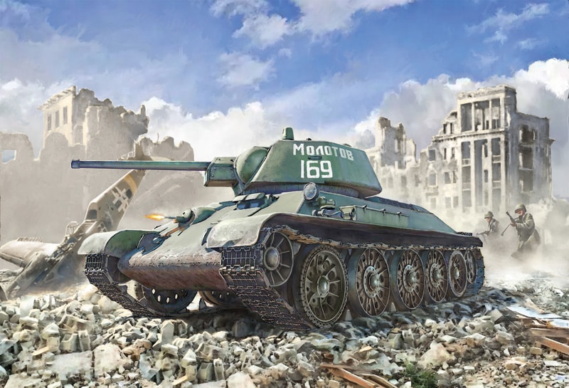 Italeri 1:35 T-3476 Model 1943 Early Version Premium Edition Art