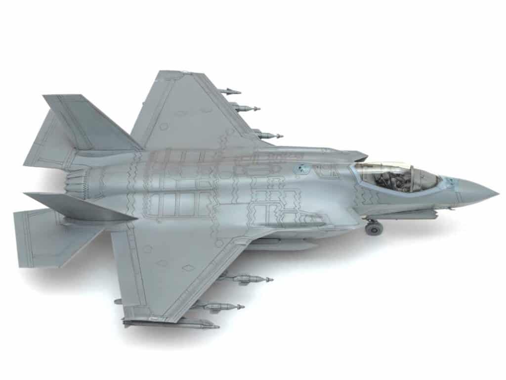 Tamiya-61124-Lockheed-Martin-F-35A-Lightning-II-5 Tamiya-61124-Lockheed-Martin-F-35A-Lightning-II-5