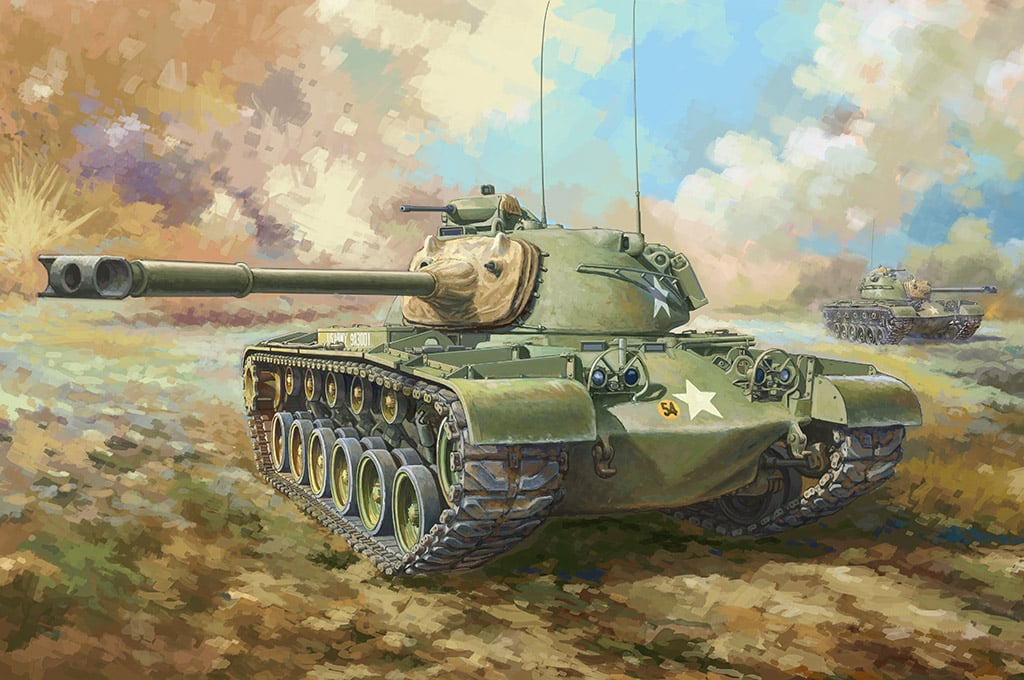 135 M48A1 MBT Box Art