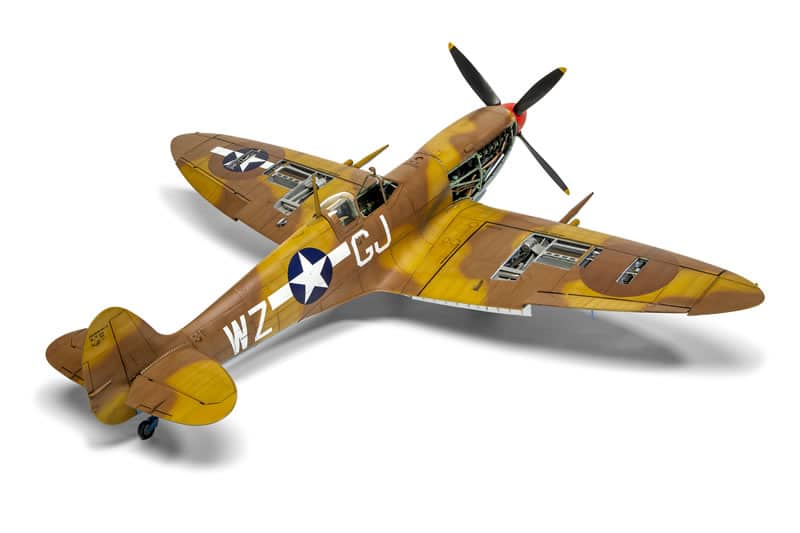 Airfix 124 scale ALL NEW Supermarine Spitfire Mk.IXc-Brown-2