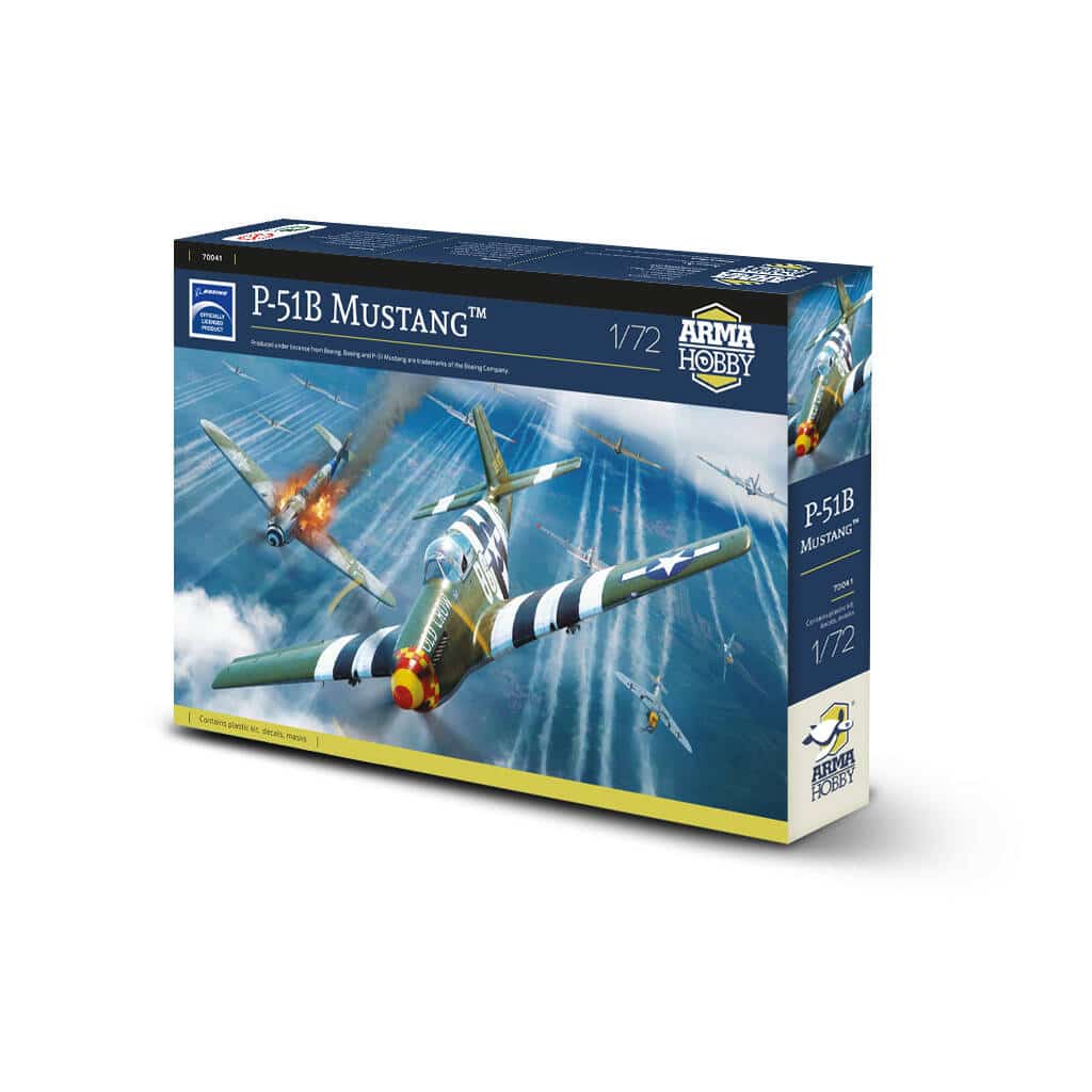 Arma Hobby's new 172 scale P-51B Mustang Box