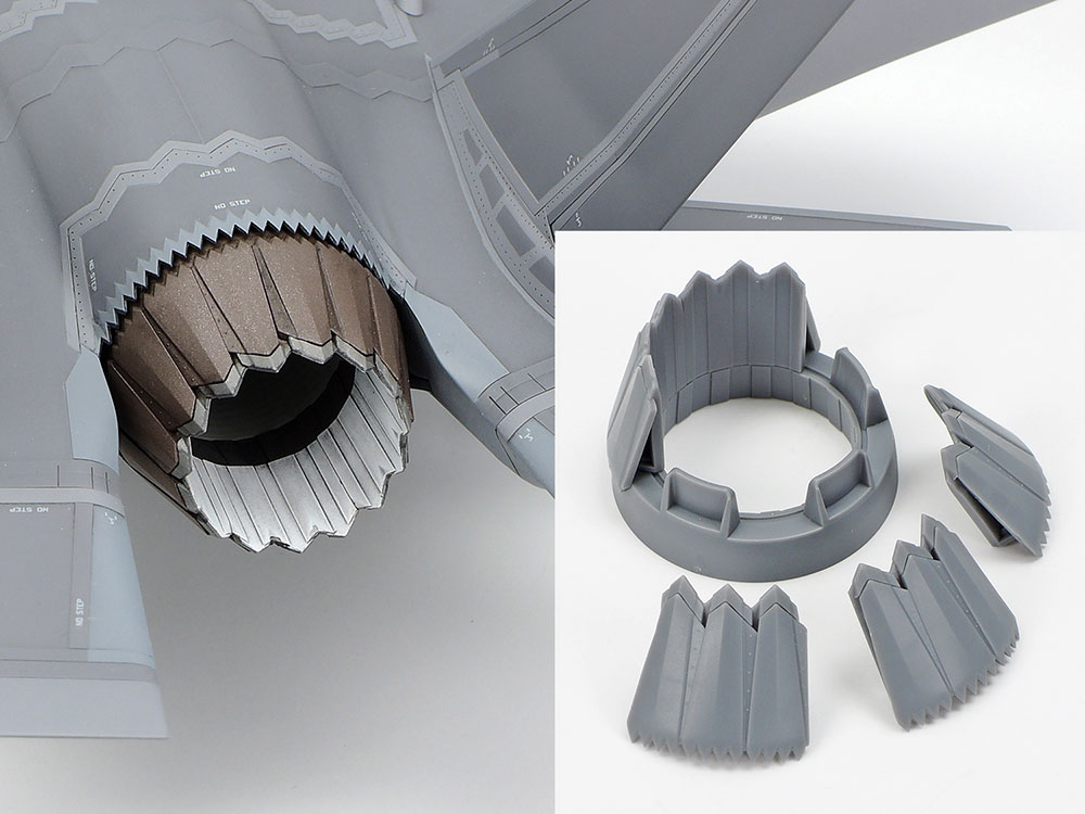 Tamiya 61124 48th scale Lockheed Martin F-35A Lightning II Nozzle Tamiya 61124 48th scale Lockheed Martin F-35A Lightning II Nozzle