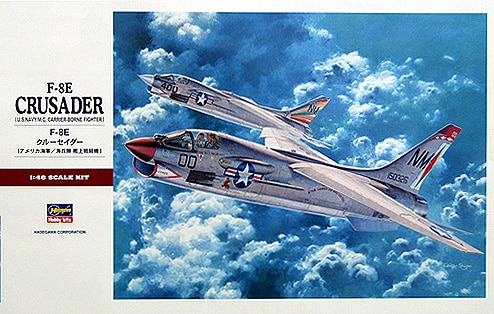 2003 Hasegawa's F-8E Crusader kit - ref. PT-25