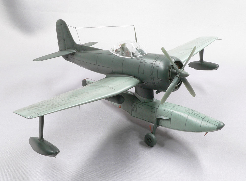 148-&-132---Curtiss-SC-1-Seahawk-resin-kits-by-Halberd-Models-Test-Build-4