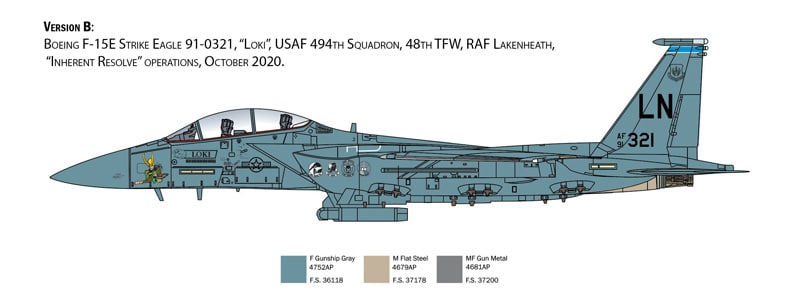 Italeri F-15E Strike Eagle Re-Released Painting and Marking-2