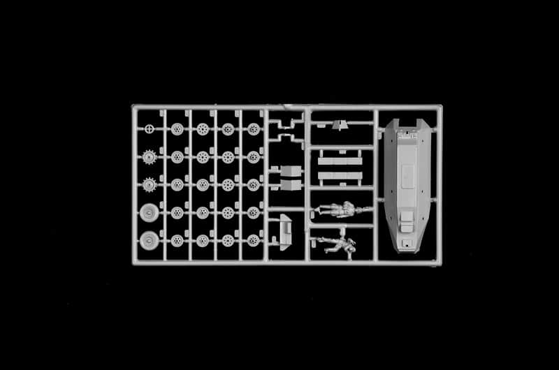 italeri 7079 - 172 Sd.Kfz. 25110 Parts-2