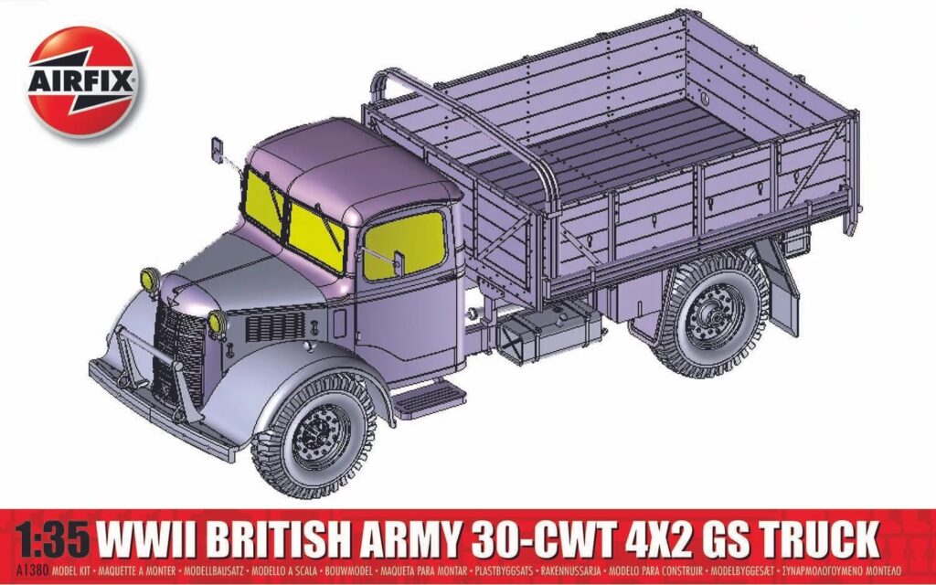 A1380 WWII British Army 30-cwt 4x2 GS Truck