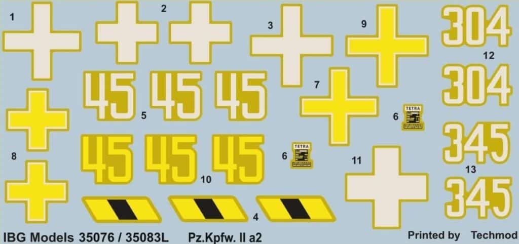 IBG Models Pz.Kpfw.II Ausf. a2 Decals-2