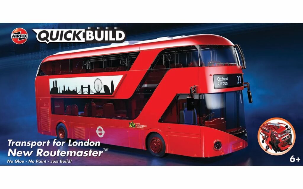 J6050 QUICKBUILD Transport for London New Routemaster