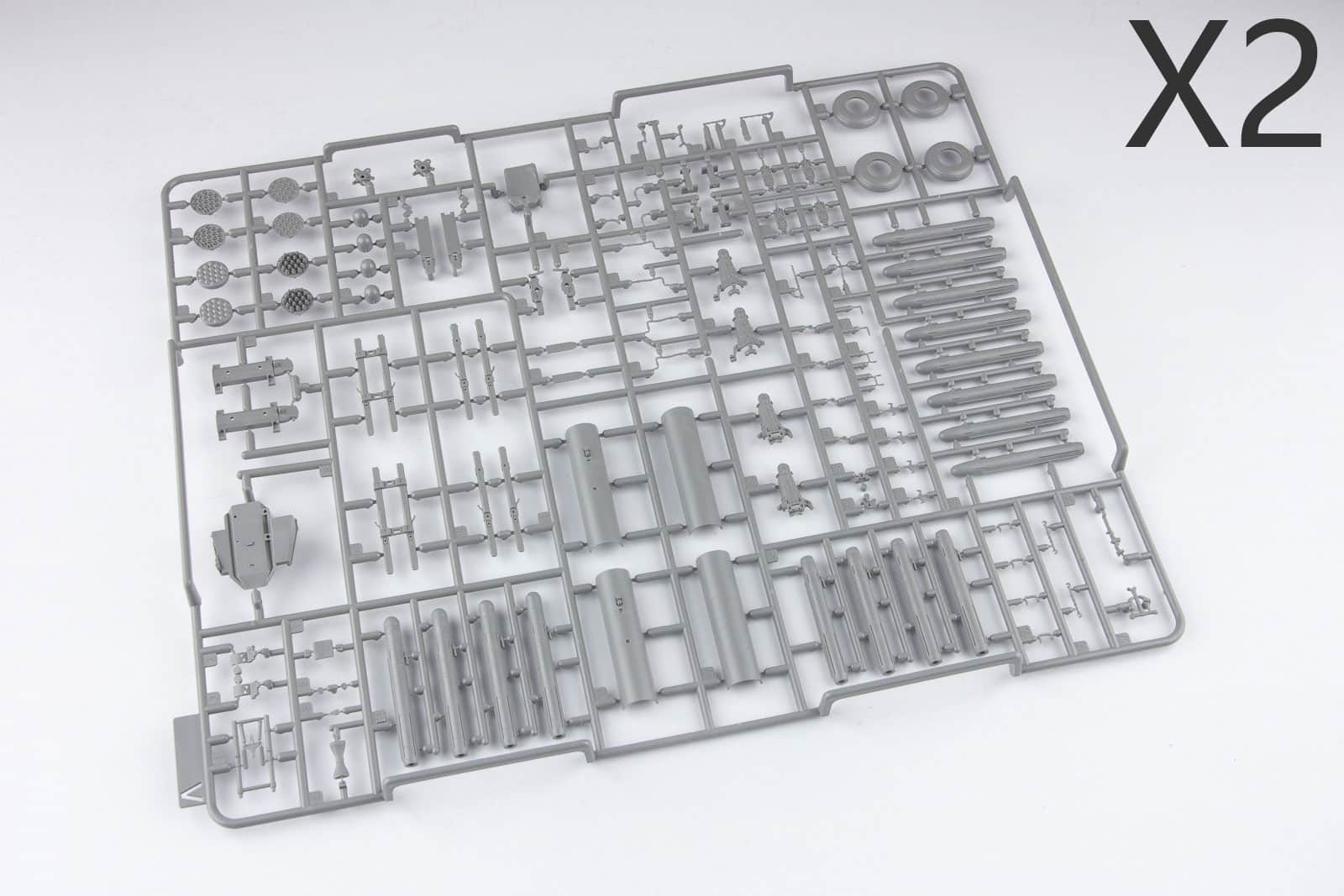Takom 1/35 AH-64D Apache Longbow Sprues Part-2