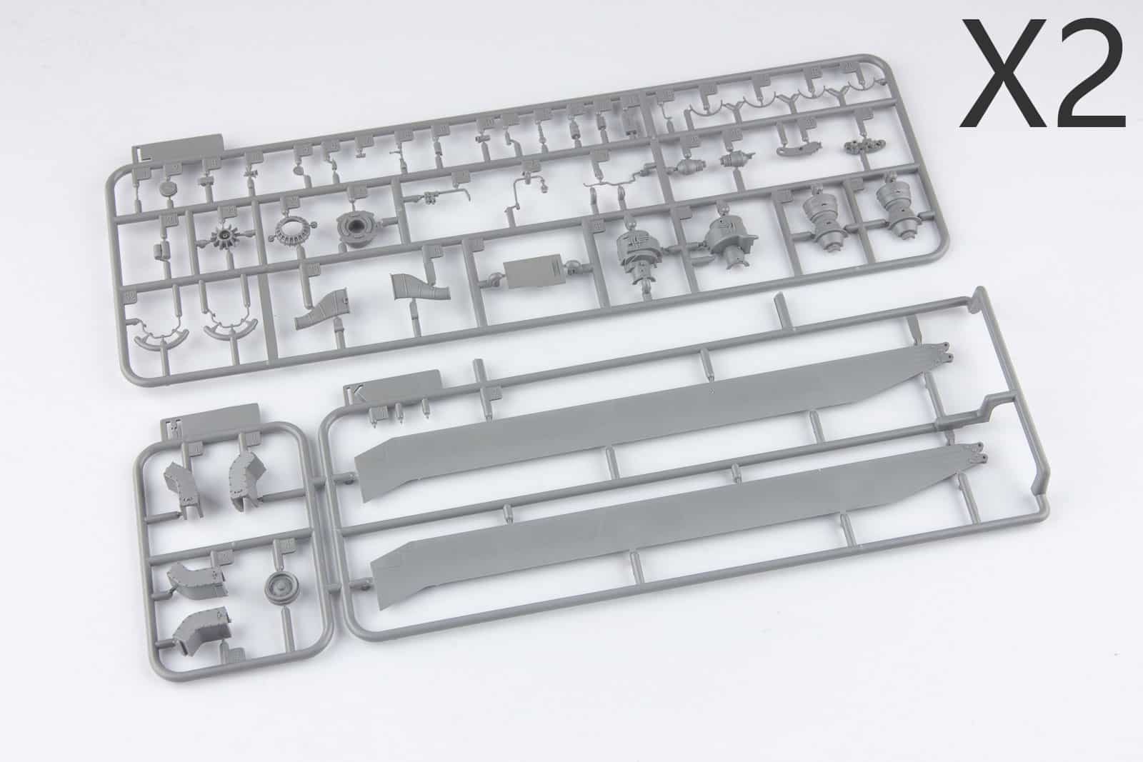 Takom 1/35 AH-64D Apache Longbow Sprues Part-3