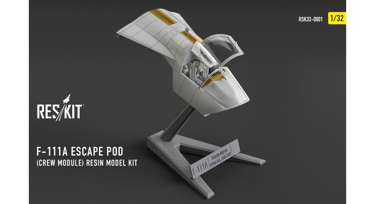 1:32 Reskit F-111 Cockpit Escape Module Display