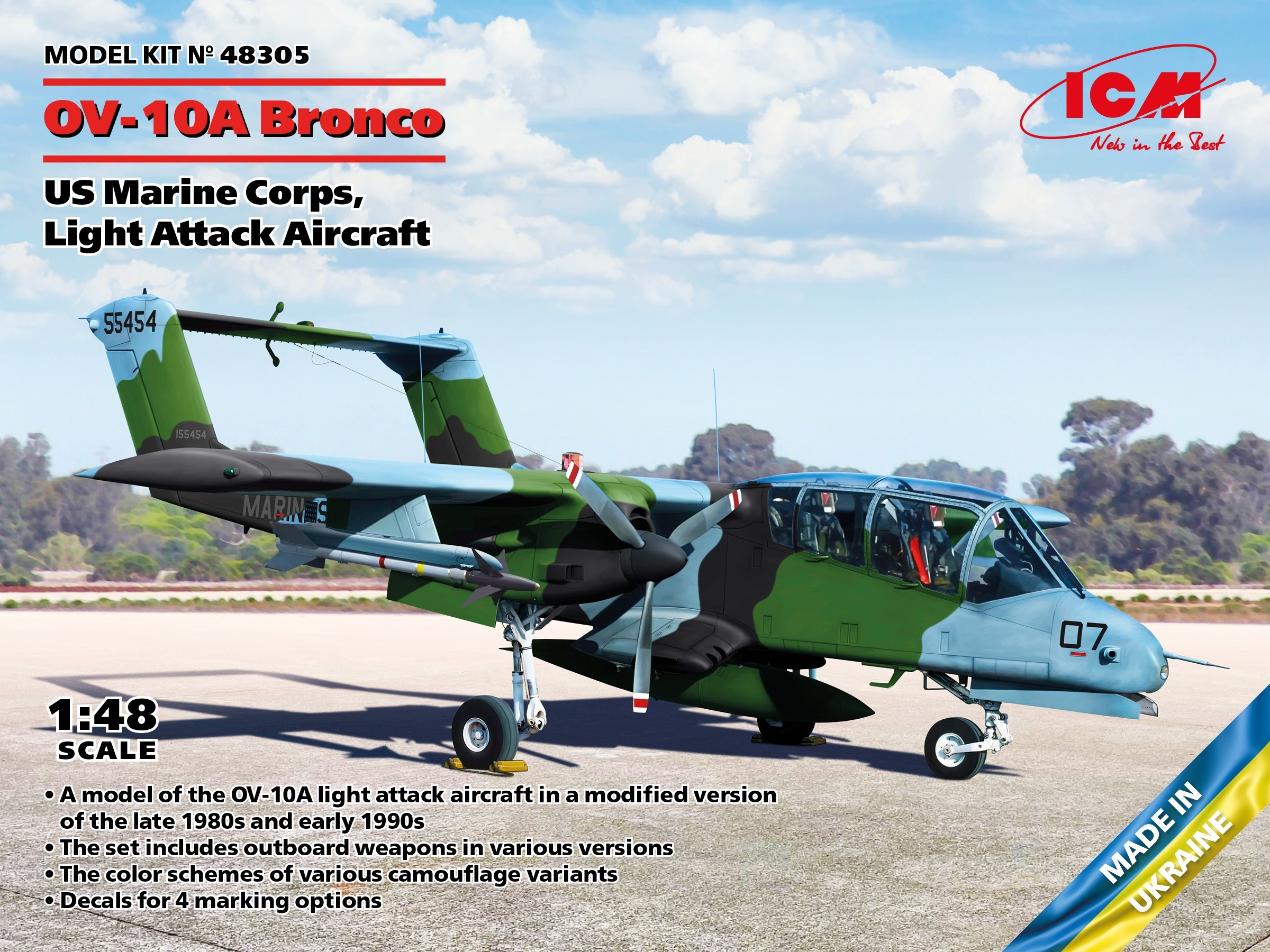 48305 - OV-10A Bronco USMC - 1:48 Scale