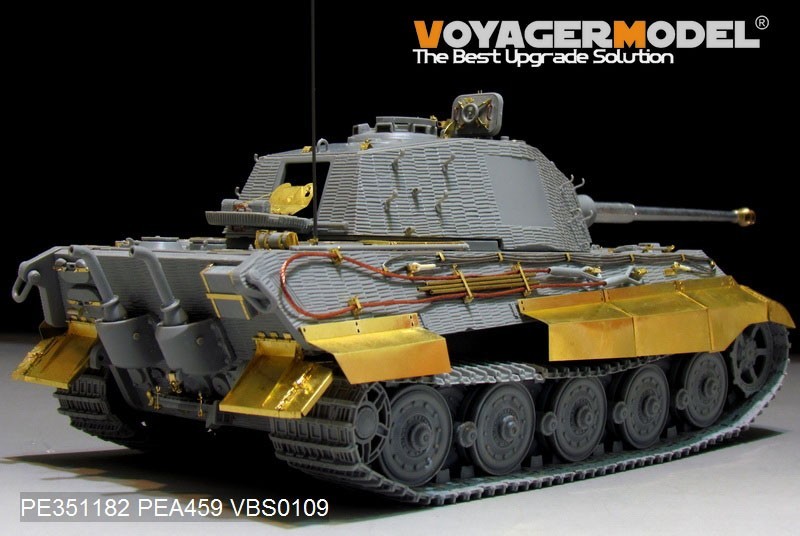PEA459 WWII German Sd.Kfz. 182 King Tiger Schurzen (Dragon / Zvezda)