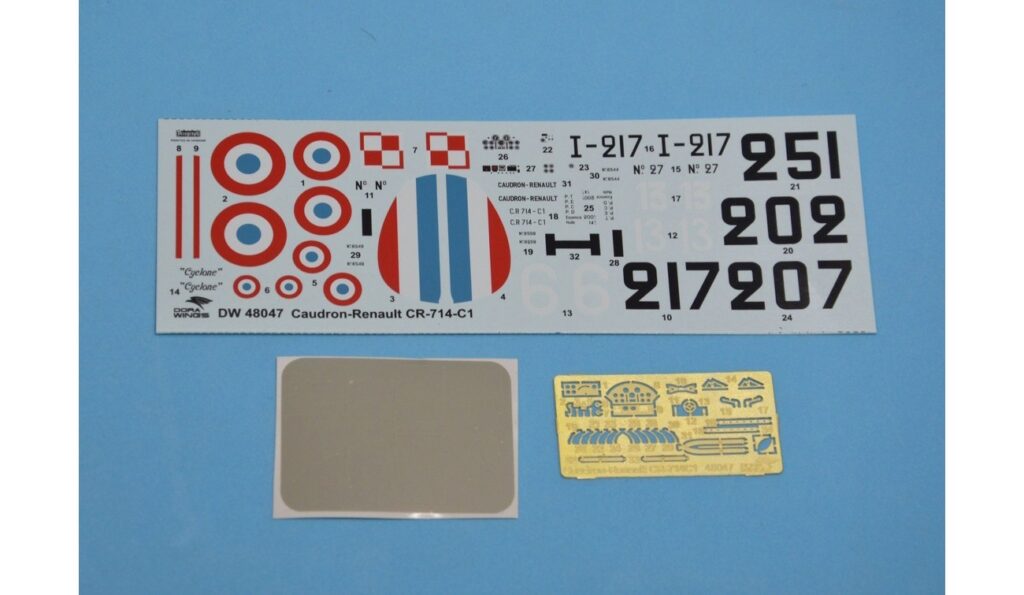 Dora Wings Caudron-Renault CR.714 Decal and PE set