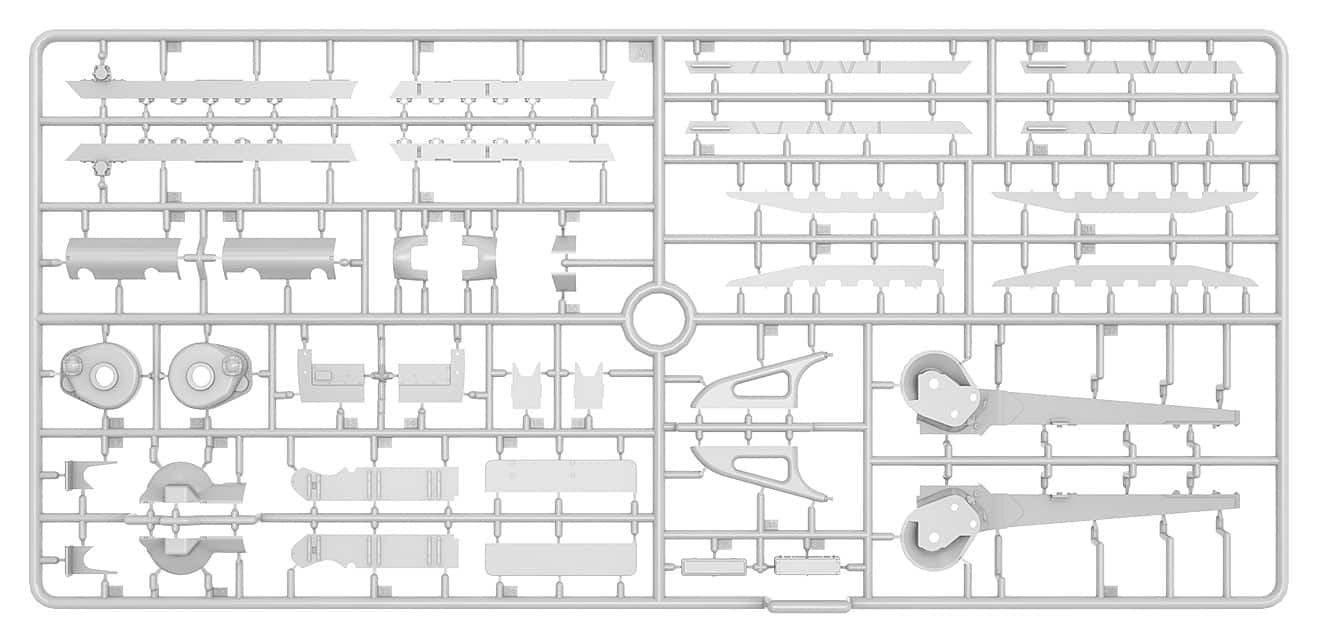 MiniArt Kit 135 U.S. Armored Bulldozer Parts-8