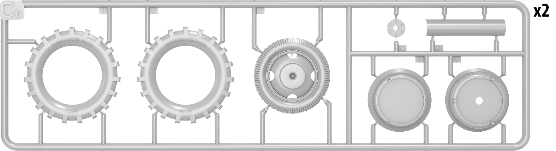 24007 German_ Traffic _Tractor_ _D8532 MOD.1950 Miniart (1)