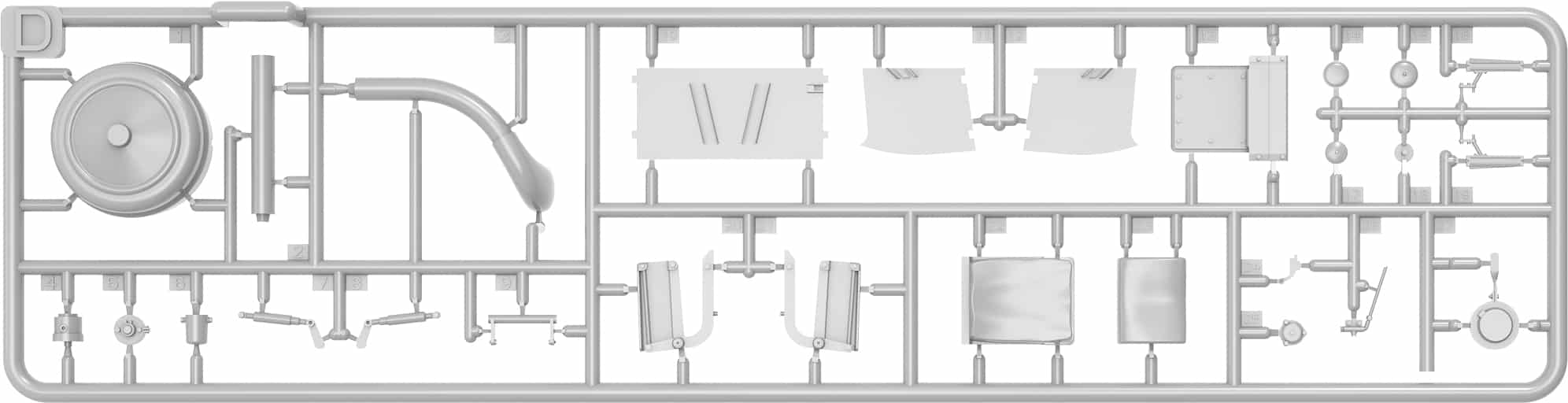 24007 German_ Traffic _Tractor_ _D8532 MOD.1950 Miniart (6)