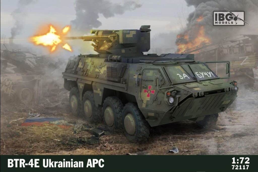 IBG Models 172 BTR-4E Box Art