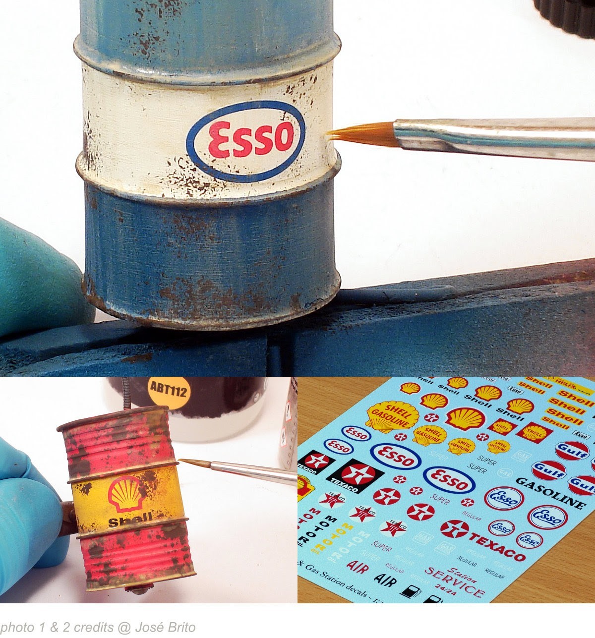 35099 Oil & Gas Station decals