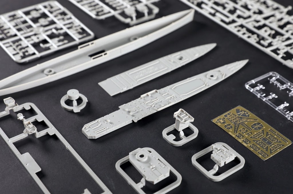 Royal Military from the Breeze & Sea from Trumpeter in December HMS York Sprues