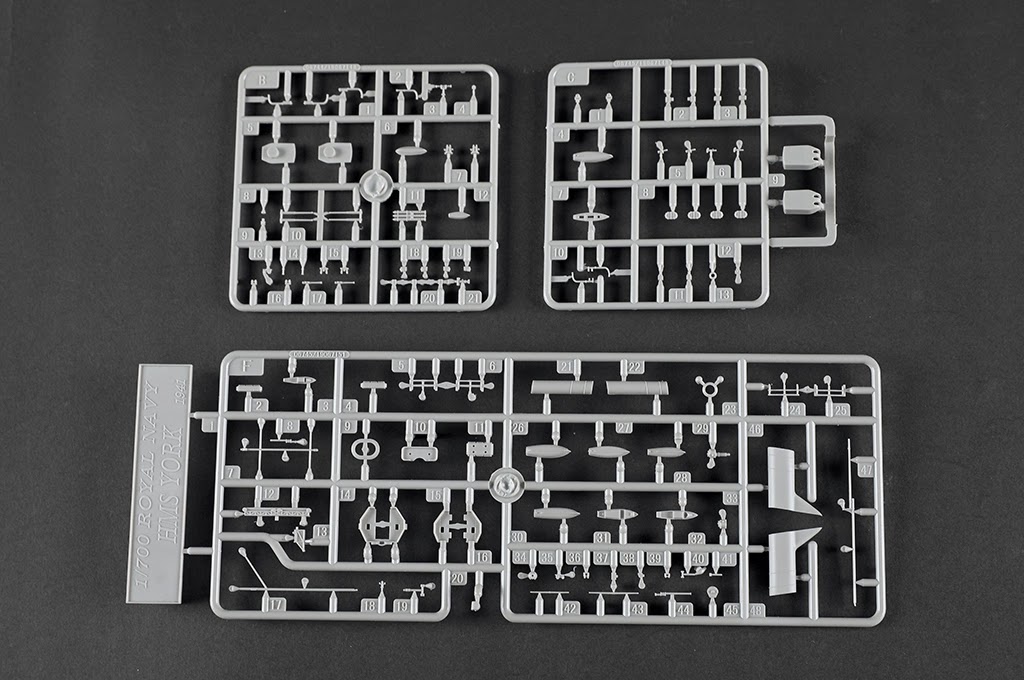 Royal Military from the Breeze & Sea from Trumpeter in December HMS York Sprues-2
