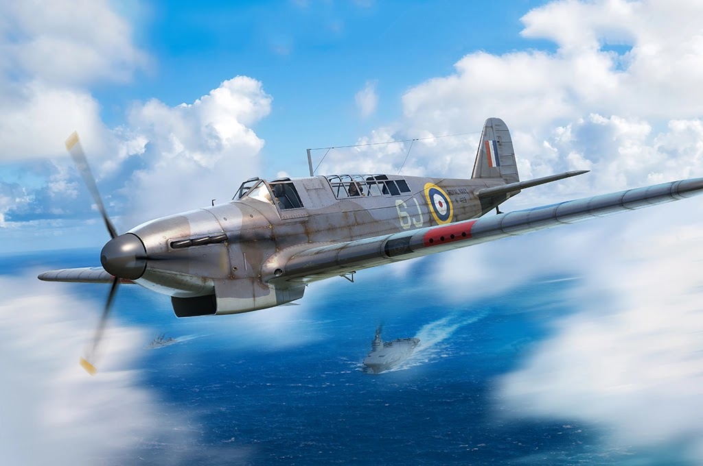Royal Military from the Breeze & Sea from Trumpeter in December Fairey Fulmar MK.1