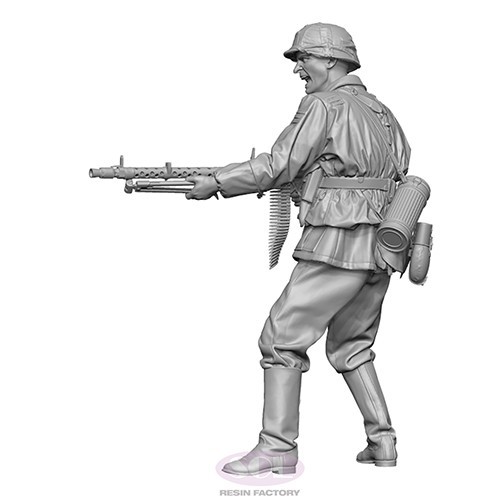 WWII German Infantry MG34 Gunner (MM642 / MM643)