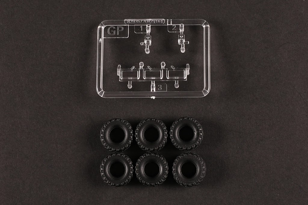Russian 9K79 Tochka (SS-21 Scarab) IRBM Clear parts and Rubbers