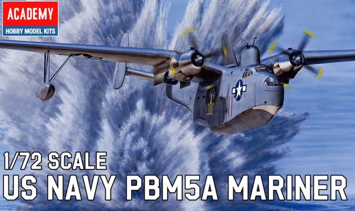 Academy 1/72 scale Martin PBM-5A Mariner Box art