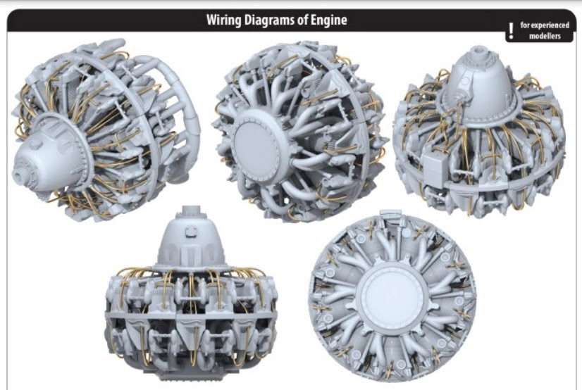 MiniArt ups the detail on their P-47D CAD Engine Detail-5