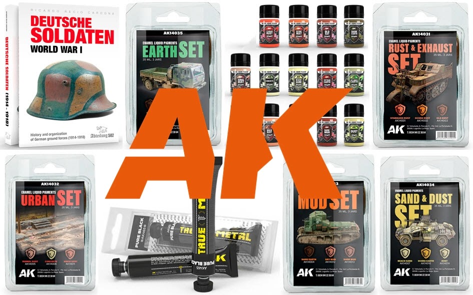 AK Interactive's new items for September....