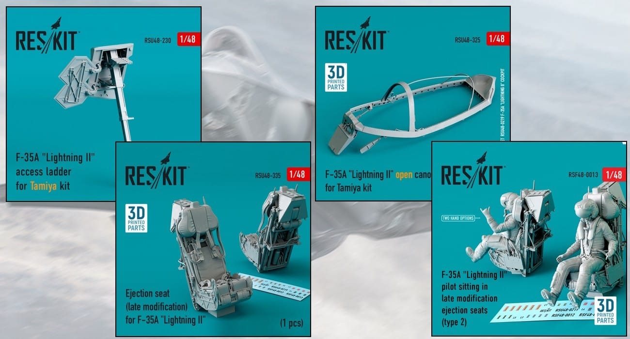 F-35A 3D Printed Detail Sets Released