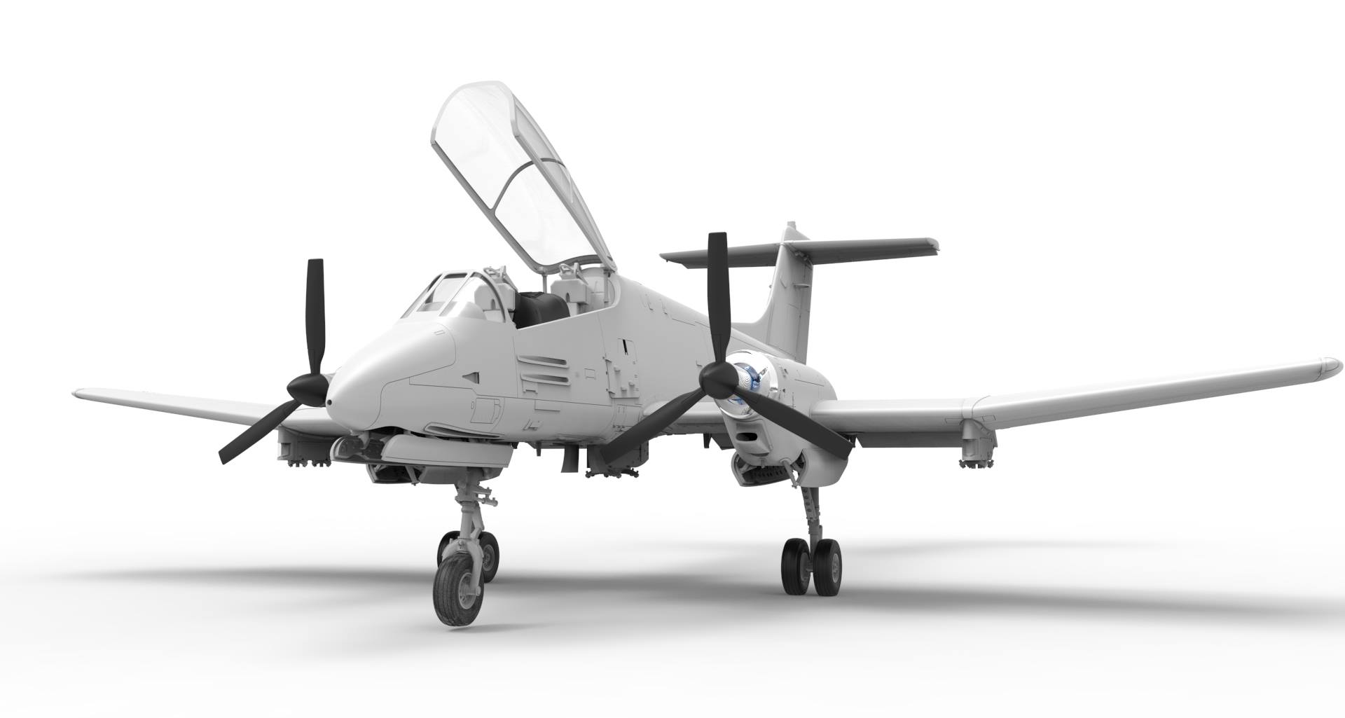 Kinetic Models to Debut New Edition of 1:48 Scale FMA IA-58 Pucara with RAF Markings